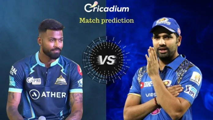 IPL 2023 Match 35 GT vs MI Match Prediction