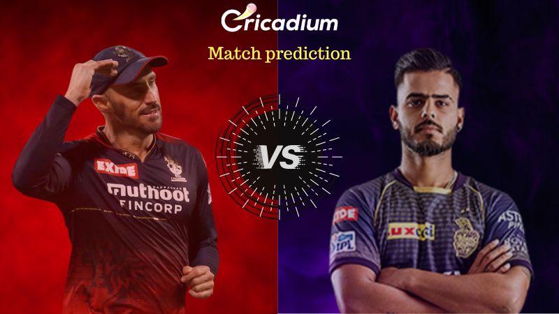 IPL 2023 Match 36 RCB vs KKR Match Prediction Who will win today