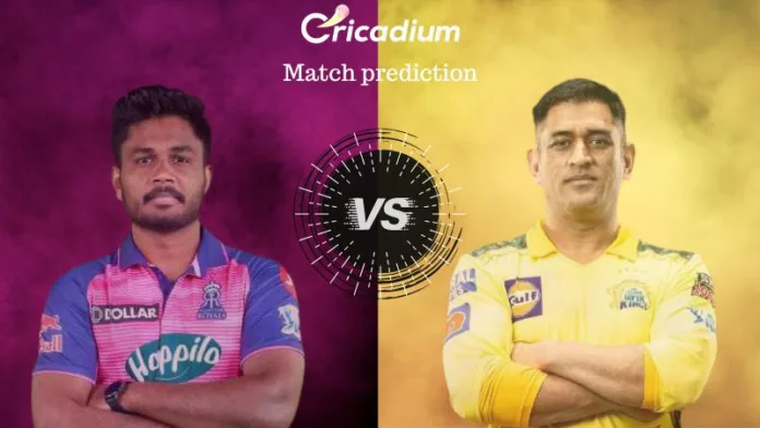IPL 2023 Match 37 RR vs CSK Match Prediction Who will win today