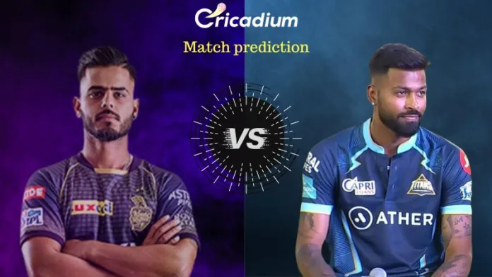 IPL 2023 Match 39 KKR vs GT Match Prediction Who will win today