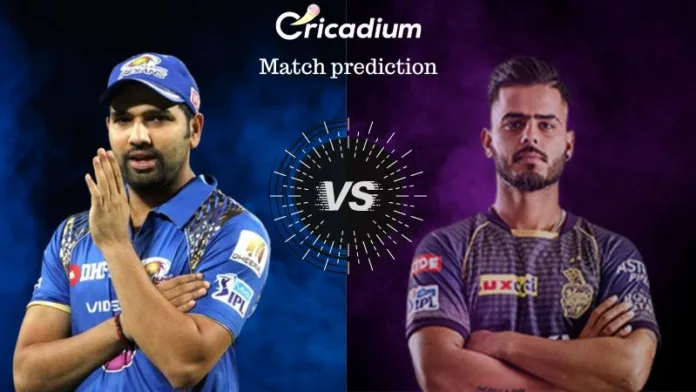 IPL 2023 Match 22 MI vs KKR Match Prediction Who will win today