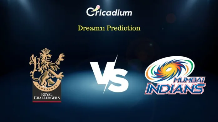 RCB vs MI Dream 11 Prediction: IPL 2023 Match 5 Bangalore vs Mumbai Dream11 Team Tips for Today IPL Match