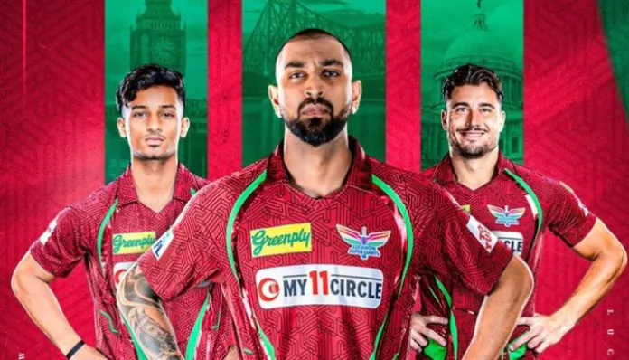 Lucknow Super Giants Set to Don Mohun Bagan Colors in IPL Clash Against Kolkata Knight Riders