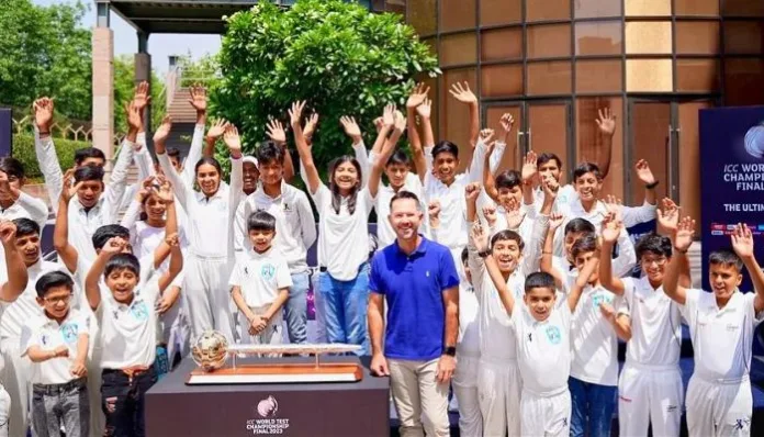 Ricky Ponting unveils the WTC mace; talks about the rivalry between India and Australia