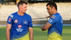 Mike Hussey gives an update on MS Dhoni's knee injury