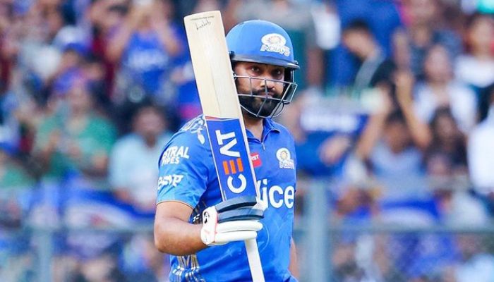 Rohit Sharma becomes the first player for MI to score 5000 runs