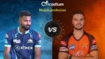 IPL 2023 Match 62 GT vs SRH Match Prediction Who will win today
