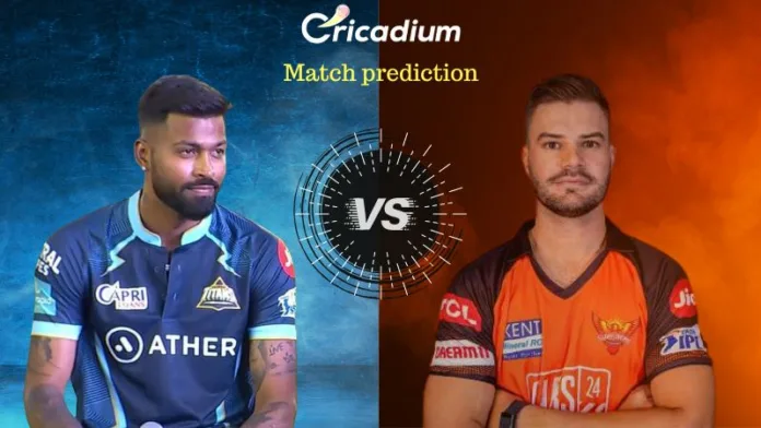 IPL 2023 Match 62 GT vs SRH Match Prediction Who will win today