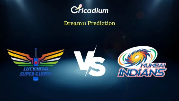 LSG vs MI Dream 11 Prediction Fantasy Cricket Tips for Today's IPL 2023 Match 63