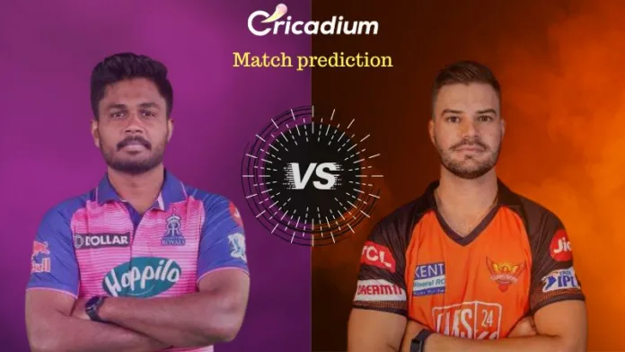 IPL 2023 Match 52 RR vs SRH Match Prediction