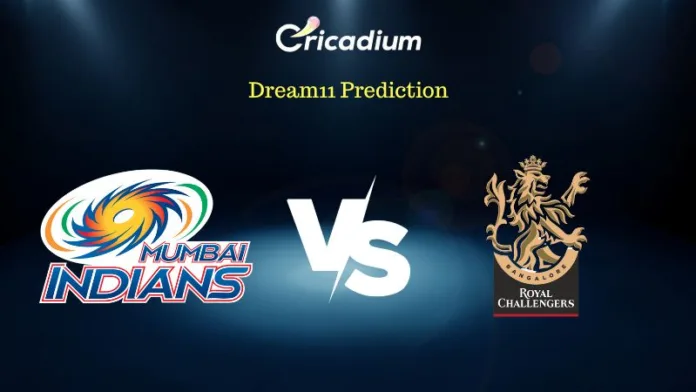 MI vs RCB Dream 11 Prediction Fantasy Cricket Tips for Today's IPL 2023 Match 54