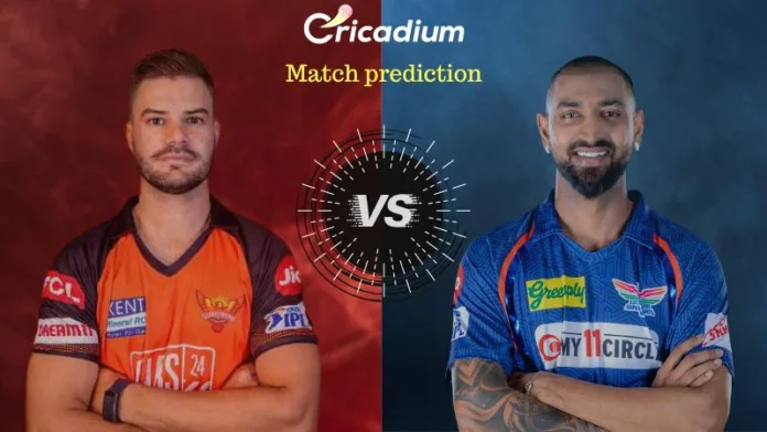IPL 2023 Match 58 SRH vs LSG Match Prediction
