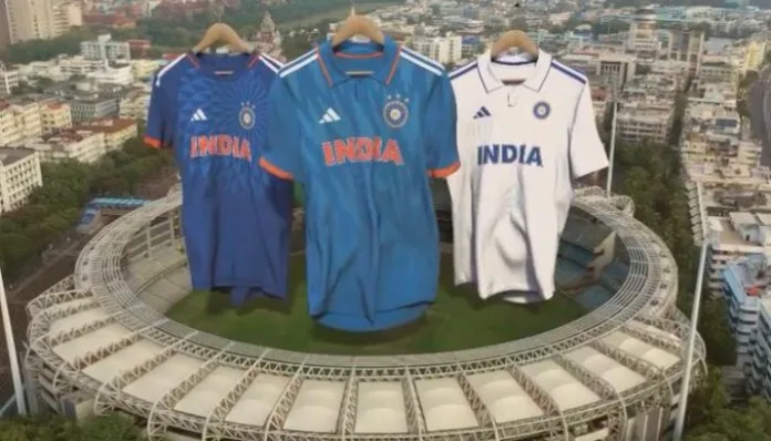 Indian Cricket Team's New Partnership with Adidas Unveils Stylish Jersey