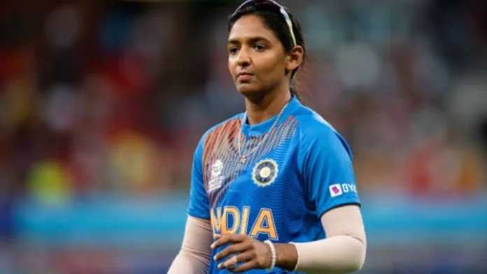 Harmanpreet Kaur Fined for Kicking Stumps in Reaction to Controversial Dismissal