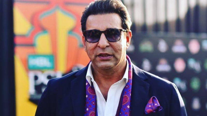 Wasim Akram Expresses Displeasure with Broadcaster’s Stats