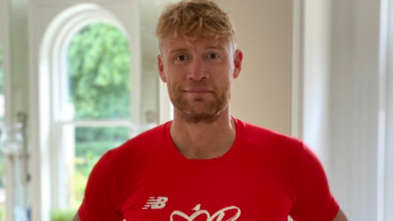 Andrew Flintoff Returns to Cricket: Spotted in England Coaching Kit Post Top Gear Accident Recovery