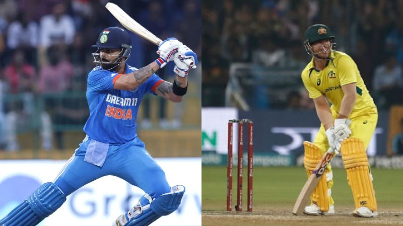 Kohli and Warner Chatted Ahead of Final ODI