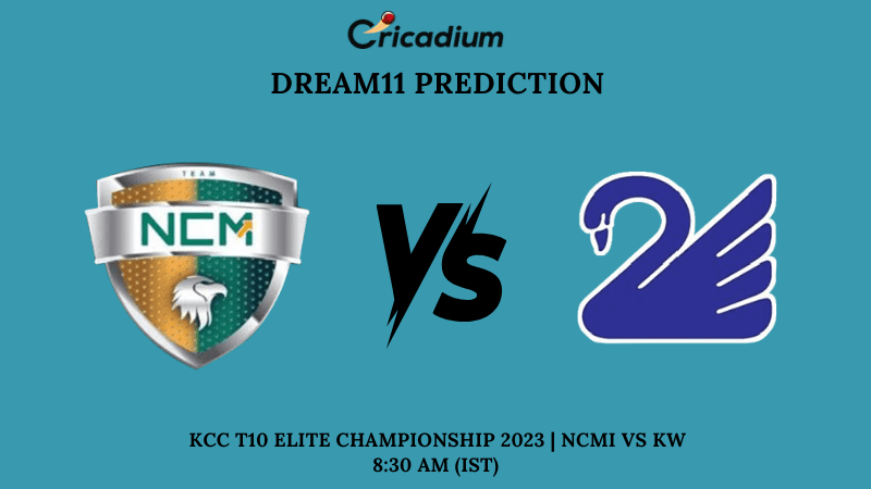 NCMI vs KW Dream11 Prediction and Fantasy Cricket Tips for Match 13 of KCC T10 Elite Championship 2023