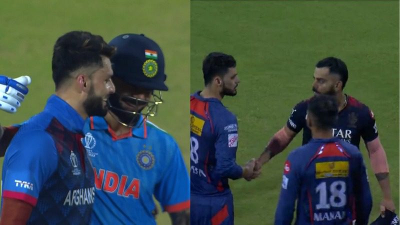 Naveen ul Haq Reveals What Virat Kohli Said to Him During the India-Afghanistan Game
