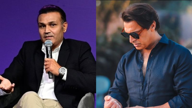 Virender Sehwag's Witty Jab at Shoaib Akhtar