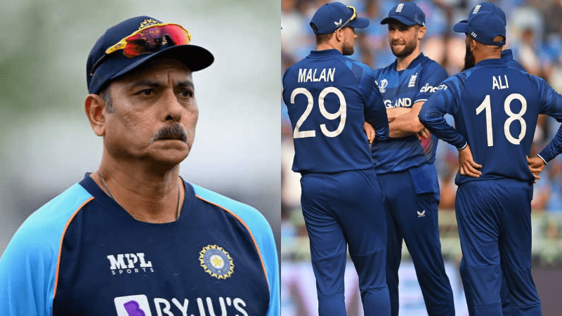 Ravi Shastri lashes out at team England pointing at their World Cup 2023 performance
