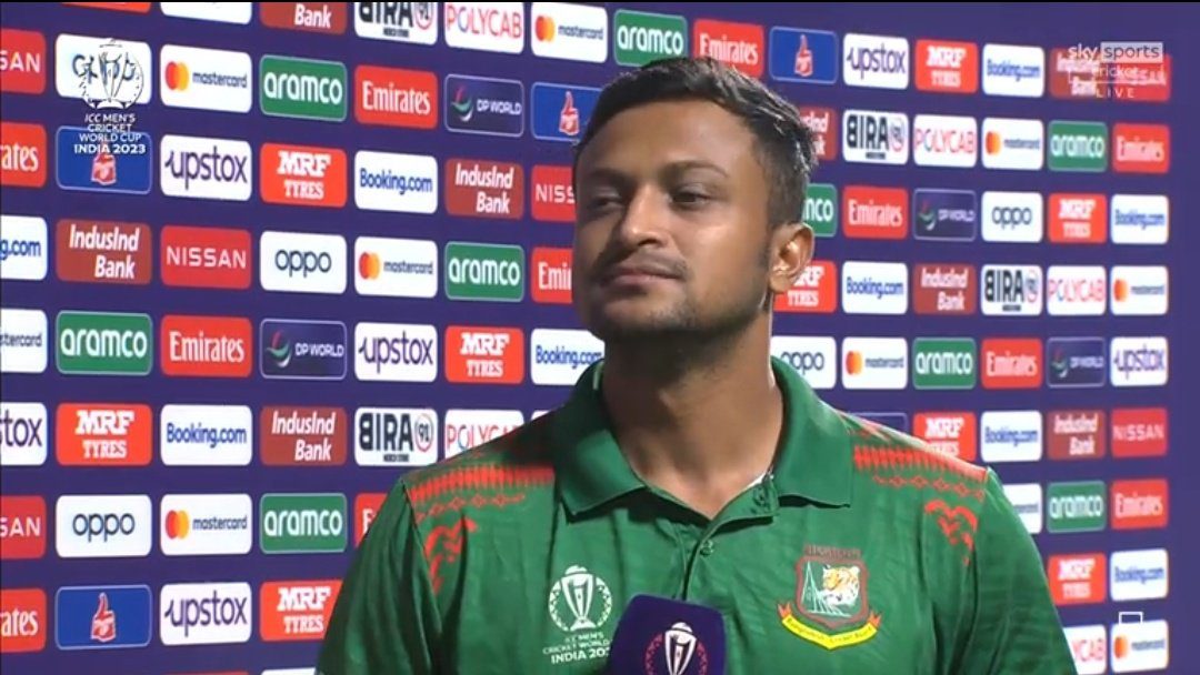 Shakib Al Hasan Stars in Bangladesh's Dramatic Win , Named Player of the Match