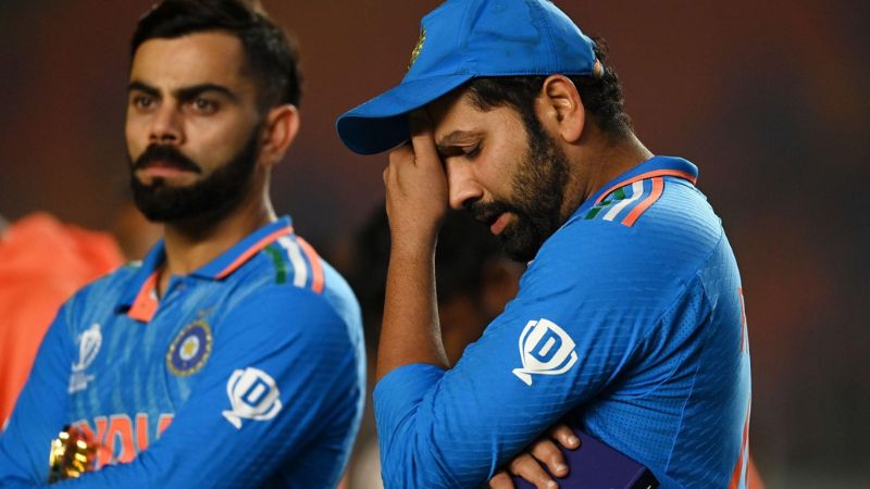 Tears and Triumphs: Rohit Sharma and Mohammed Siraj's Emotional Farewell to ODI World Cup 2023 Amidst India's Defeat
