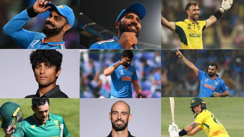 Cricket's Finest: Top Contenders Unveiled for Player of the Tournament in ICC World Cup 2023