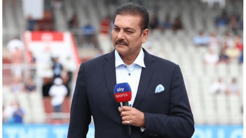 Ravi Shastri's humorous reply to Eoin Morgan while commentary in ENG vs NED!