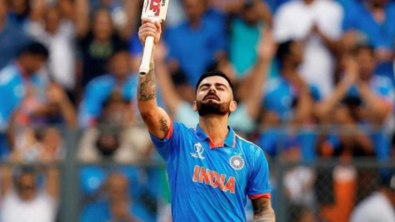 Virat Kohli becomes the second player to score most runs in ICC World Cups