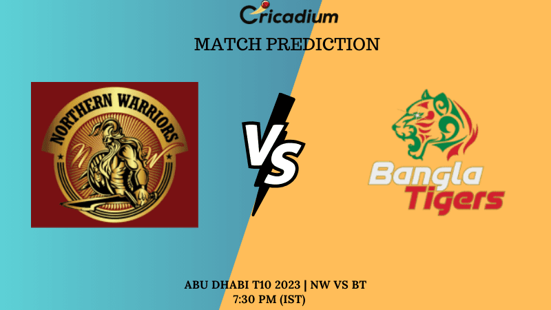 Predicción del partido NW vs BT Abu Dhabi T10 2023 Match 16