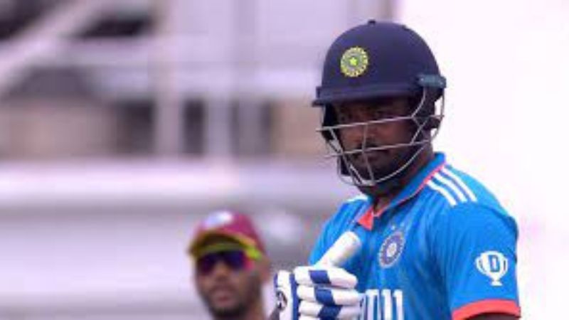 Sanju Samson's Disappointing Return: Scores 12 off 23 in 2nd ODI