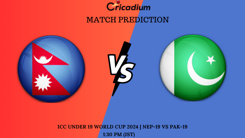 NEP-19 vs PAK-19 Match Prediction ICC Under 19 World Cup 2024 Match 14