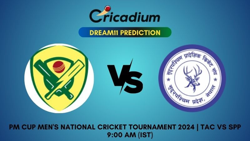 TAC vs SPP Dream11 Prediction Match 12 PM Cup Men's National Cricket Tournament 2024