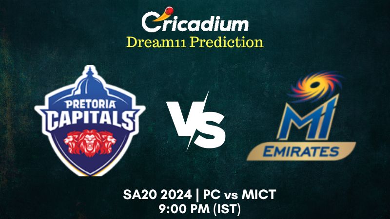 PC vs MICT Dream11 Prediction Match 26 SA20 2024