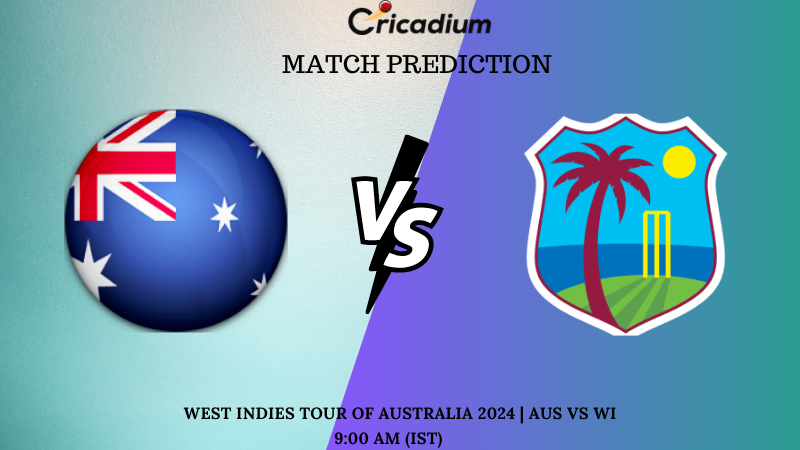 AUS vs WI Match Prediction West Indies tour of Australia 2024 Match 3