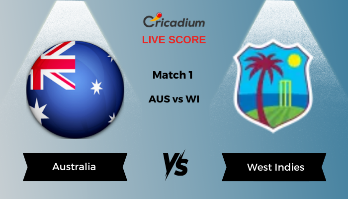 West Indies tour of Australia 2024 Match 1 AUS vs WI Live Cricket Score ball by ball commentary