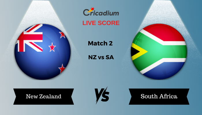 South Africa tour of New Zealand 2024 Match 2 NZ vs SA Live Cricket Score ball by ball commentary