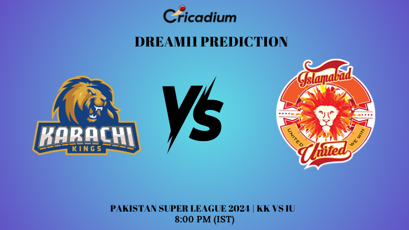 KK vs IU Dream11 Prediction Match 15 PSL 2024