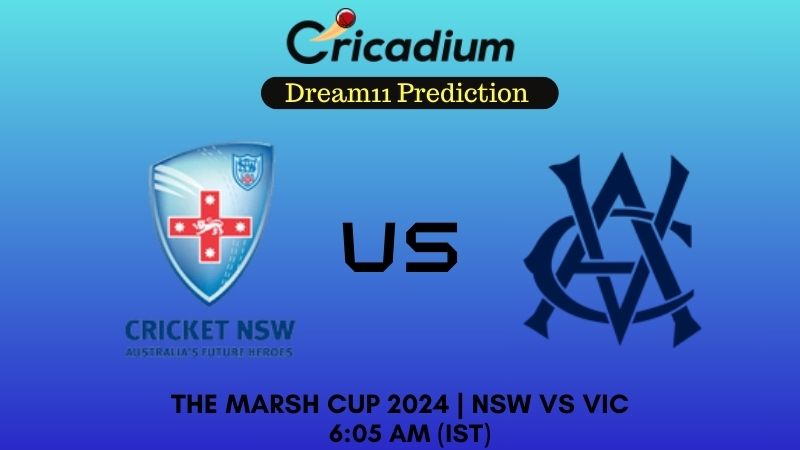 NSW vs VIC Dream11 Prediction Match 21 The Marsh Cup 2024