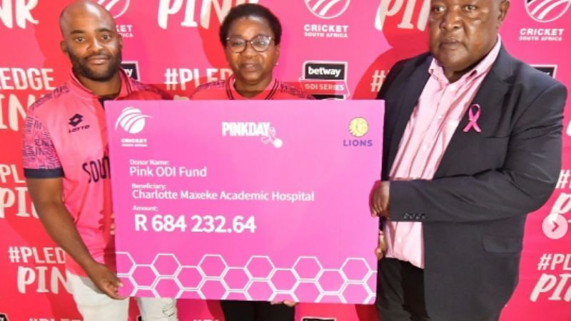 Temba Bavuma Joins Fight Against Breast Cancer: Visit to Johannesburg Hospital
