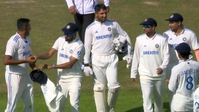 Ashwin's Touching Gesture: Kuldeep Leads Team in Heartwarming Moment