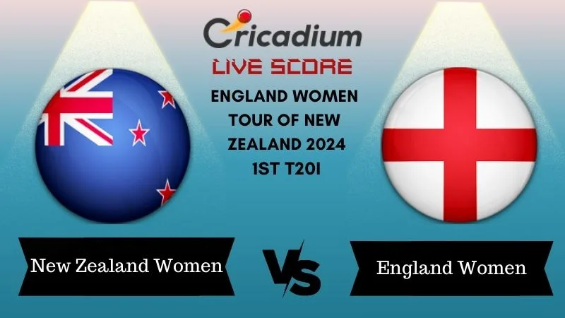 England Women tour of New Zealand 2024 1st T20I NZ-W vs ENG-W Live Score