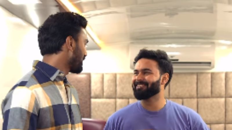 Rishabh Pant and KL Rahul Star in Viral Ad Shoot: Cricket Duo Captivates Audiences