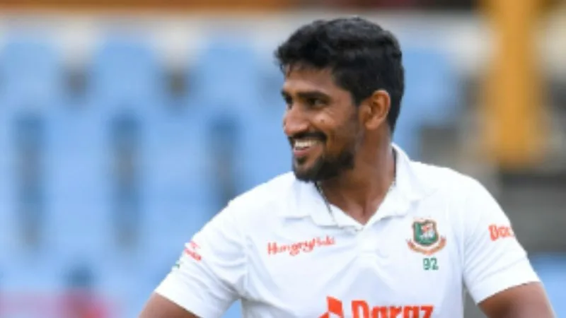 Khaled Ahmed's Bold Run-Out Adds Drama to SL vs. BAN Test