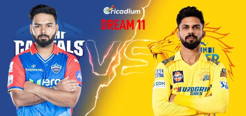 DC vs CSK Dream11 Team IPL 2024 Match 13