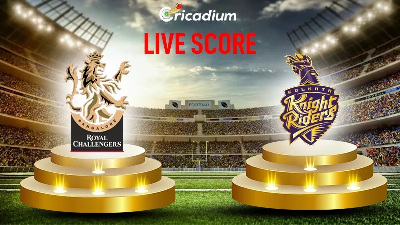 IPL 2024 Match 10 RCB vs KKR Live Score