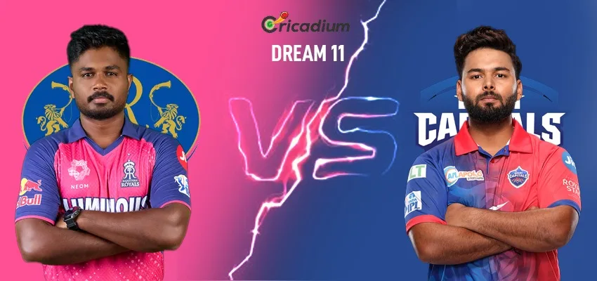 RR vs DC Dream11 Team IPL 2024 Match 9