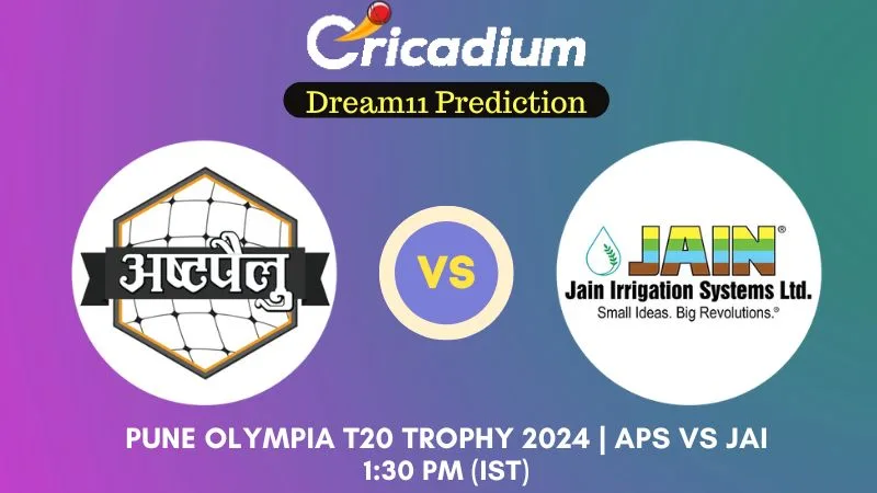 APS vs JAI Dream11 Prediction Match 20 Pune Olympia T20 Trophy 2024