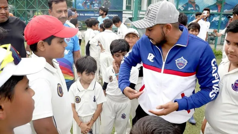 DC Academy Gets a Boost as Youngsters Watch IPL Stars Train